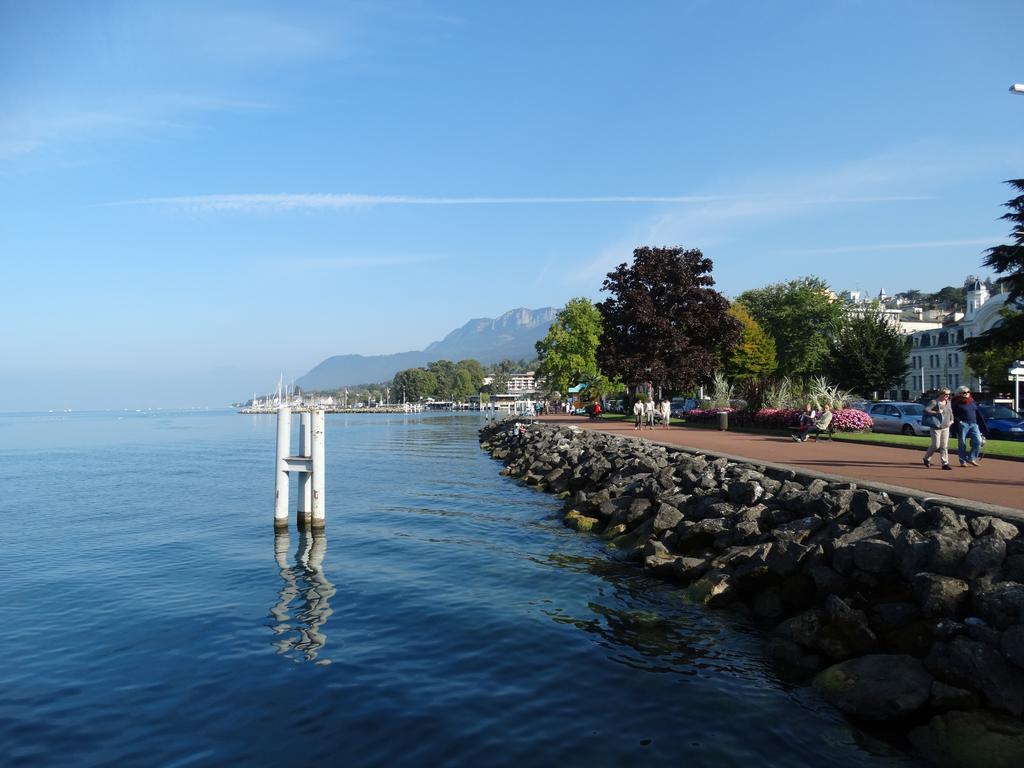 Hotel Le Littoral Évian-les-Bains Exterior foto