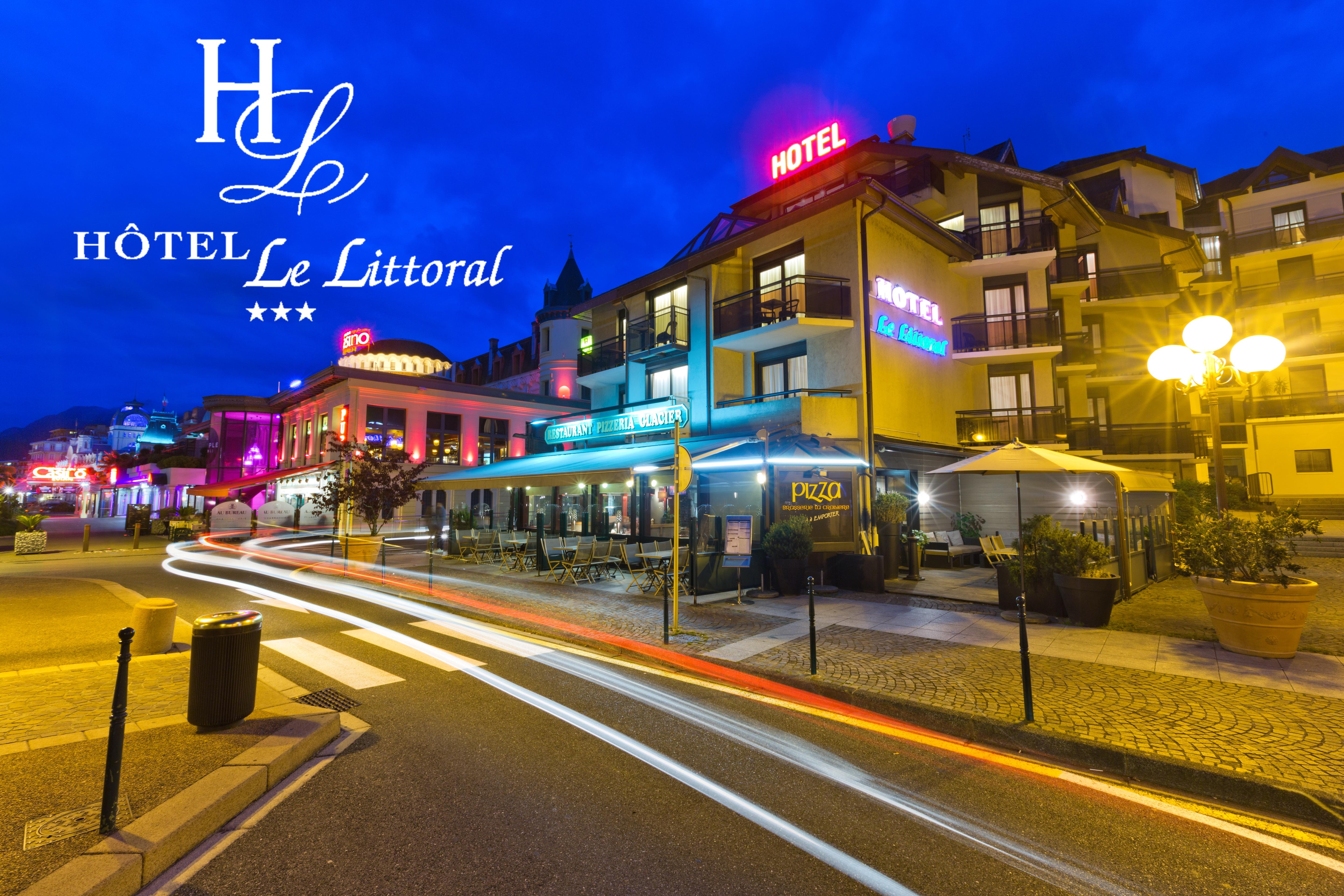 Hotel Le Littoral Évian-les-Bains Exterior foto